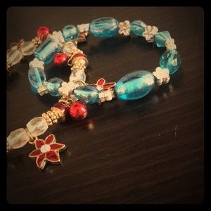 Bundle Blue + Red Bracelets